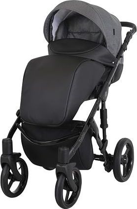 Kočárek Kunert Tiaro 2021 dvojkombinace Černý rám - black/grey - obrázek 2