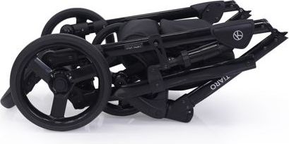 Kočárek Kunert Tiaro 2021 dvojkombinace Bílý rám - black/light grey - obrázek 13