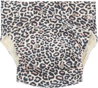 Mamatti Látková plenka EKO sada - kalhotky + 2 x plenka, Gepardík, vel. 3 - 8 kg, Velikost koj. oblečení 3 - 8 kg - obrázek 1