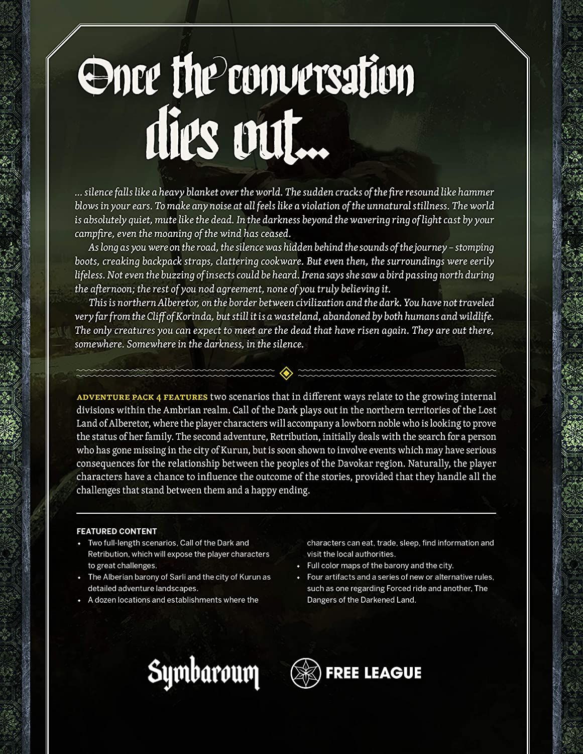 Free League Publishing Symbaroum - Adventure Pack 4 - obrázek 2