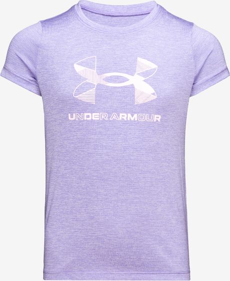 Graphic Twist Big Logo Triko dětské Under Armour | Fialová | Dívčí | L - obrázek 1