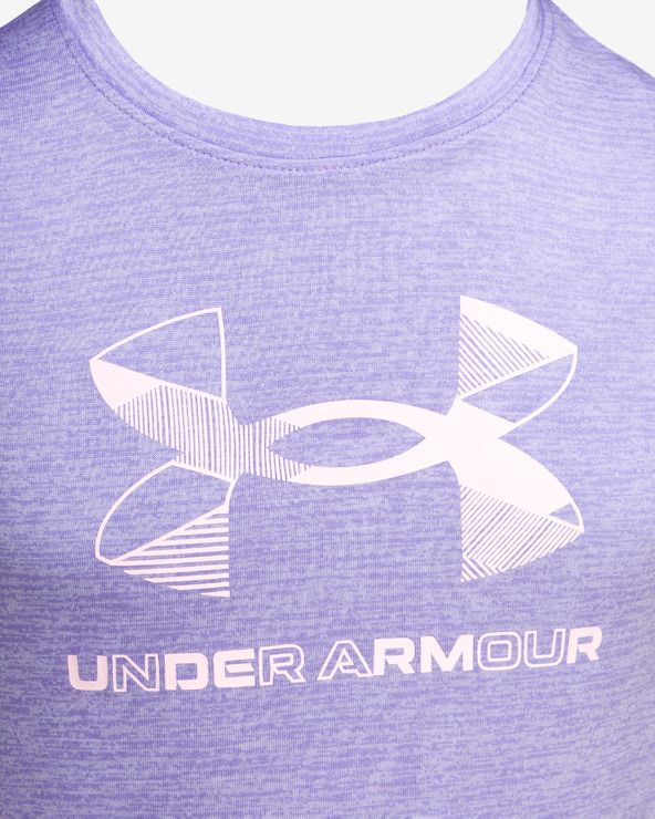 Graphic Twist Big Logo Triko dětské Under Armour | Fialová | Dívčí | L - obrázek 3