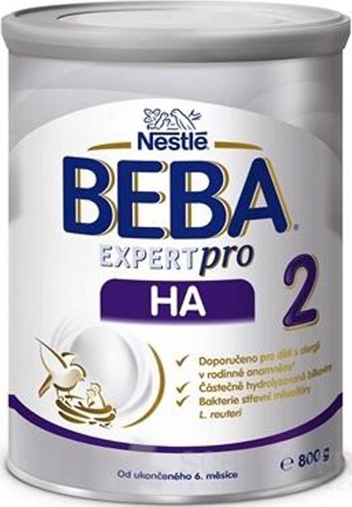 BEBA EXPERTpro HA 2, mléčná kojenecká výživa 800 g - obrázek 1
