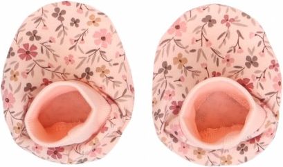 Mamatti Kojenecké botičky, ponožtičky Květinka - růžová s potiskem - obrázek 1