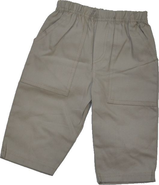Dětské kalhoty, Benniny, béžové vel.3-6 měsíců Výprodej - obrázek 1