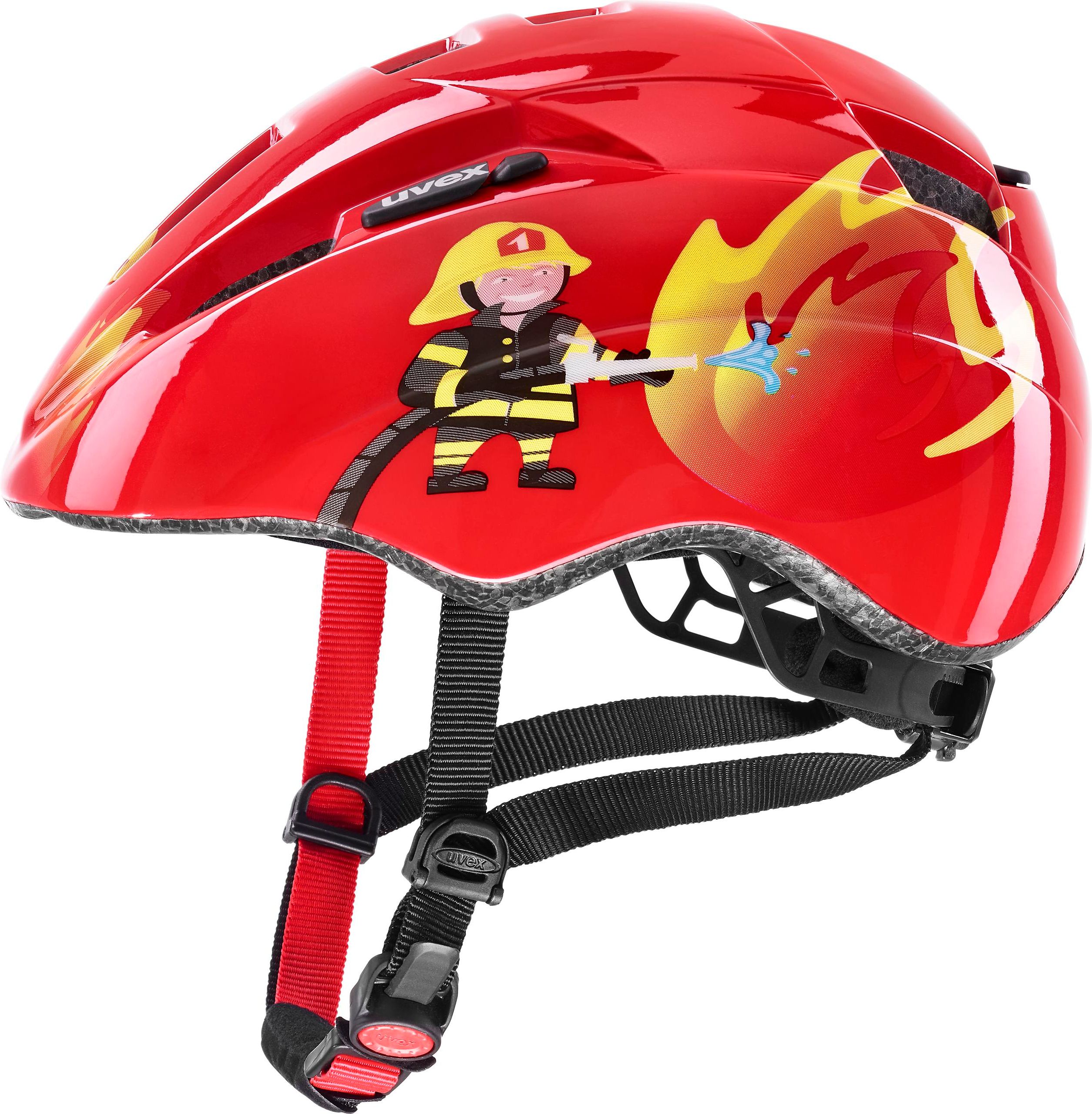 Uvex Kid 2 Red Fireman 46-52 cm - obrázek 1
