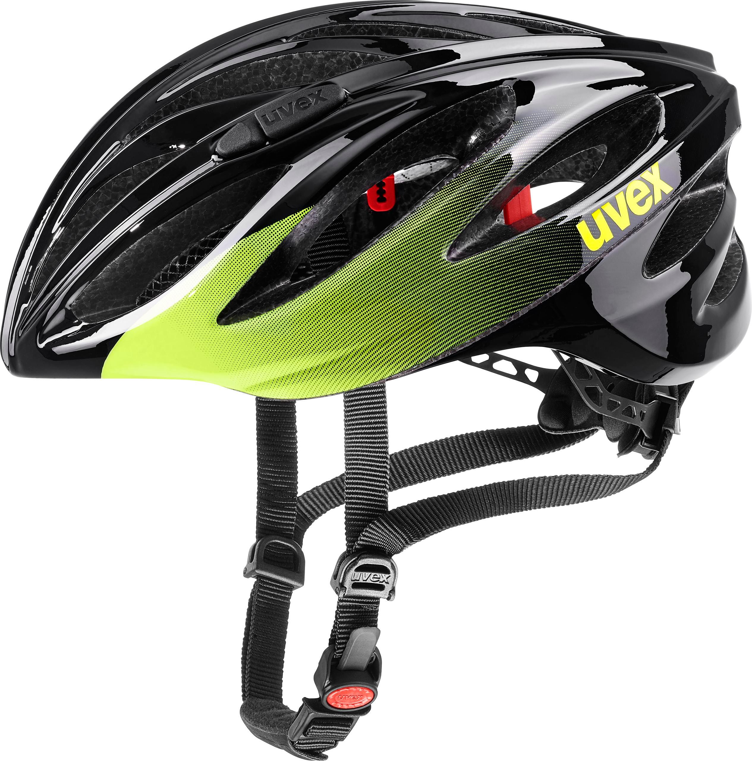 Uvex Boss Race Black Lime 52-56 cm - obrázek 1