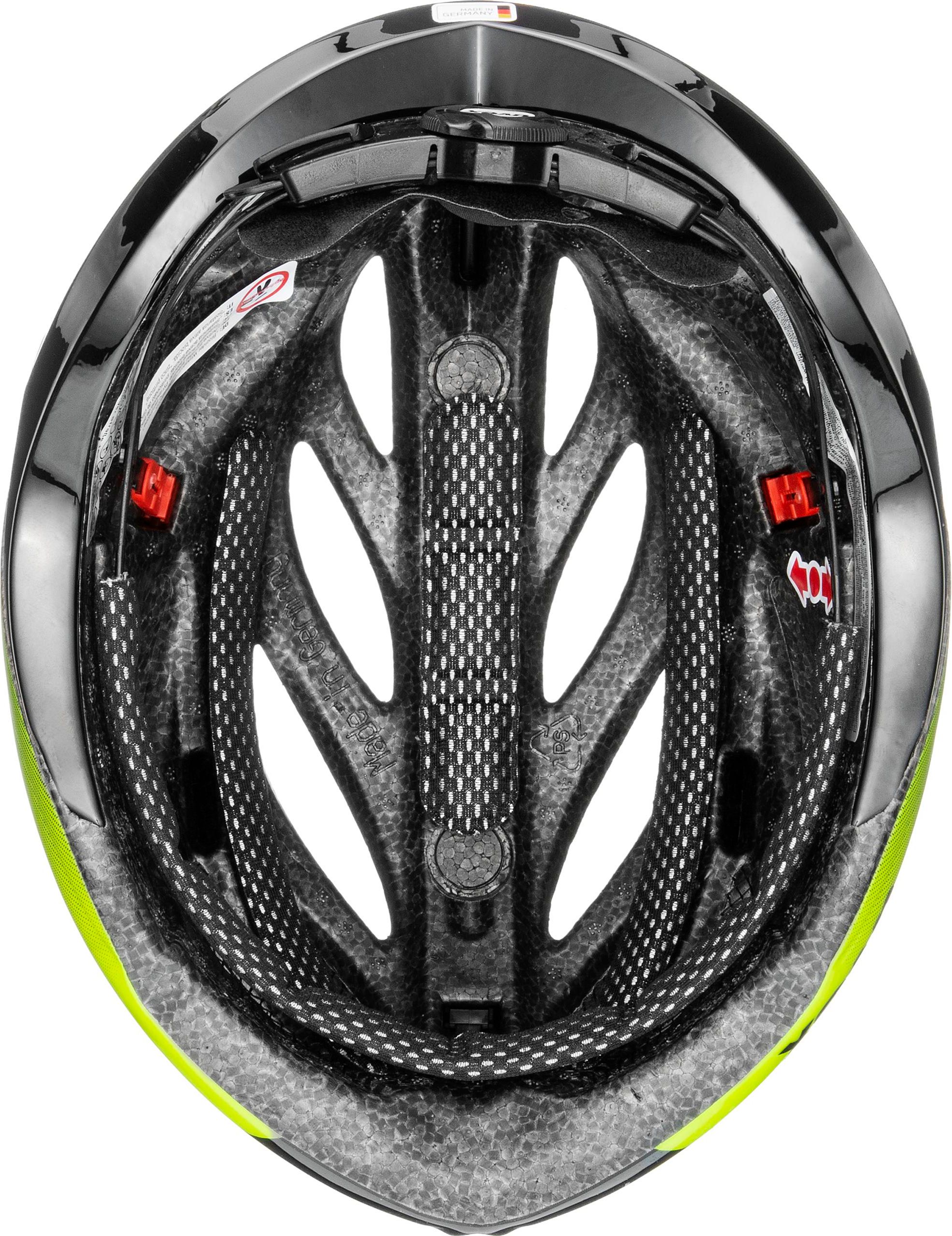 Uvex Boss Race Black Lime 52-56 cm - obrázek 4