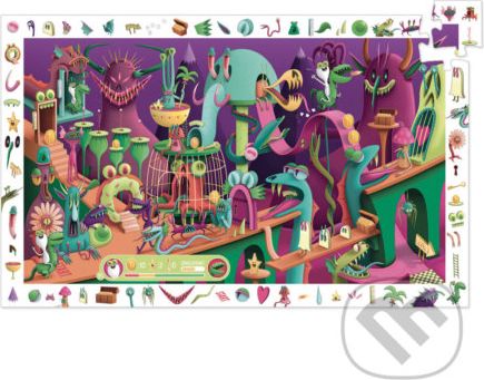 Hľadacie puzzle – Vo videohre - Djeco - obrázek 1