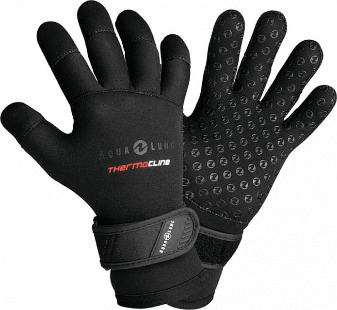 AQUALUNG Neoprenové rukavice THERMOCLINE 5 mm černá 2XL - obrázek 1