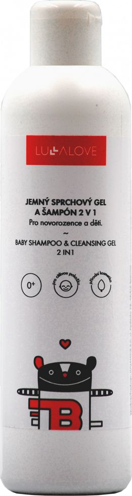 Lullalove Jemný sprchový gel a šampon 2 v 1 - obrázek 1