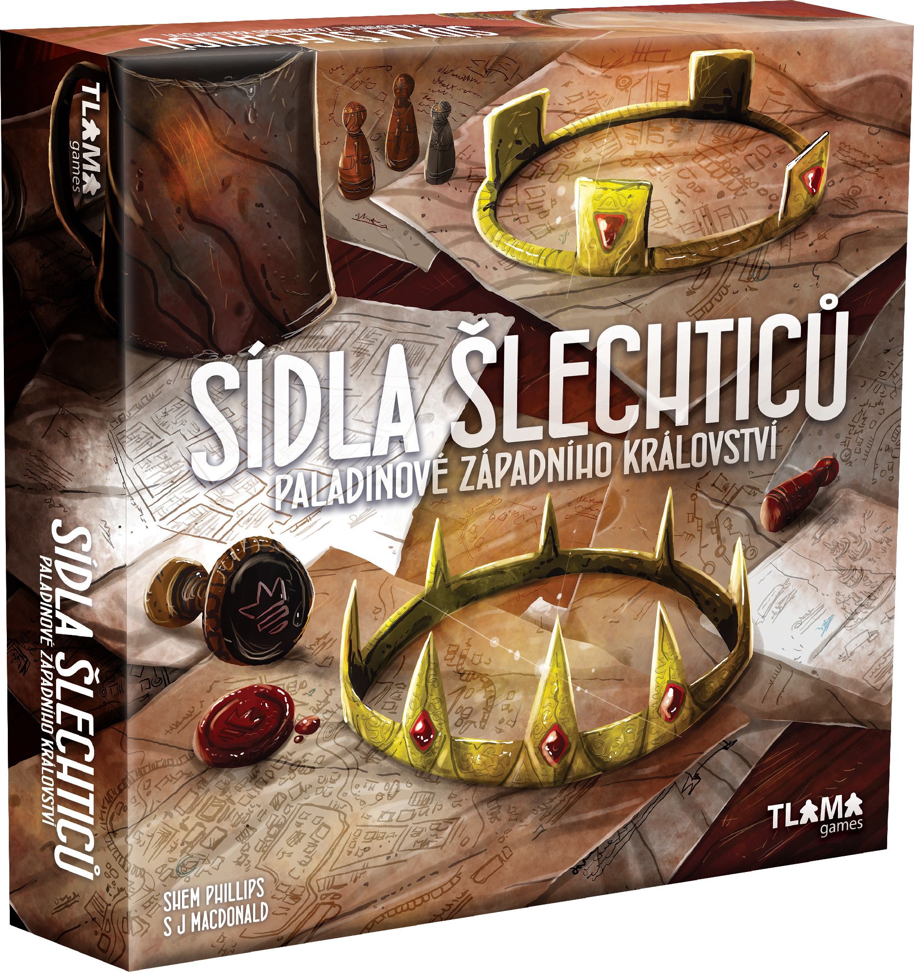 TLAMA games Paladinové Západního království: Sídla šlechticů - obrázek 1