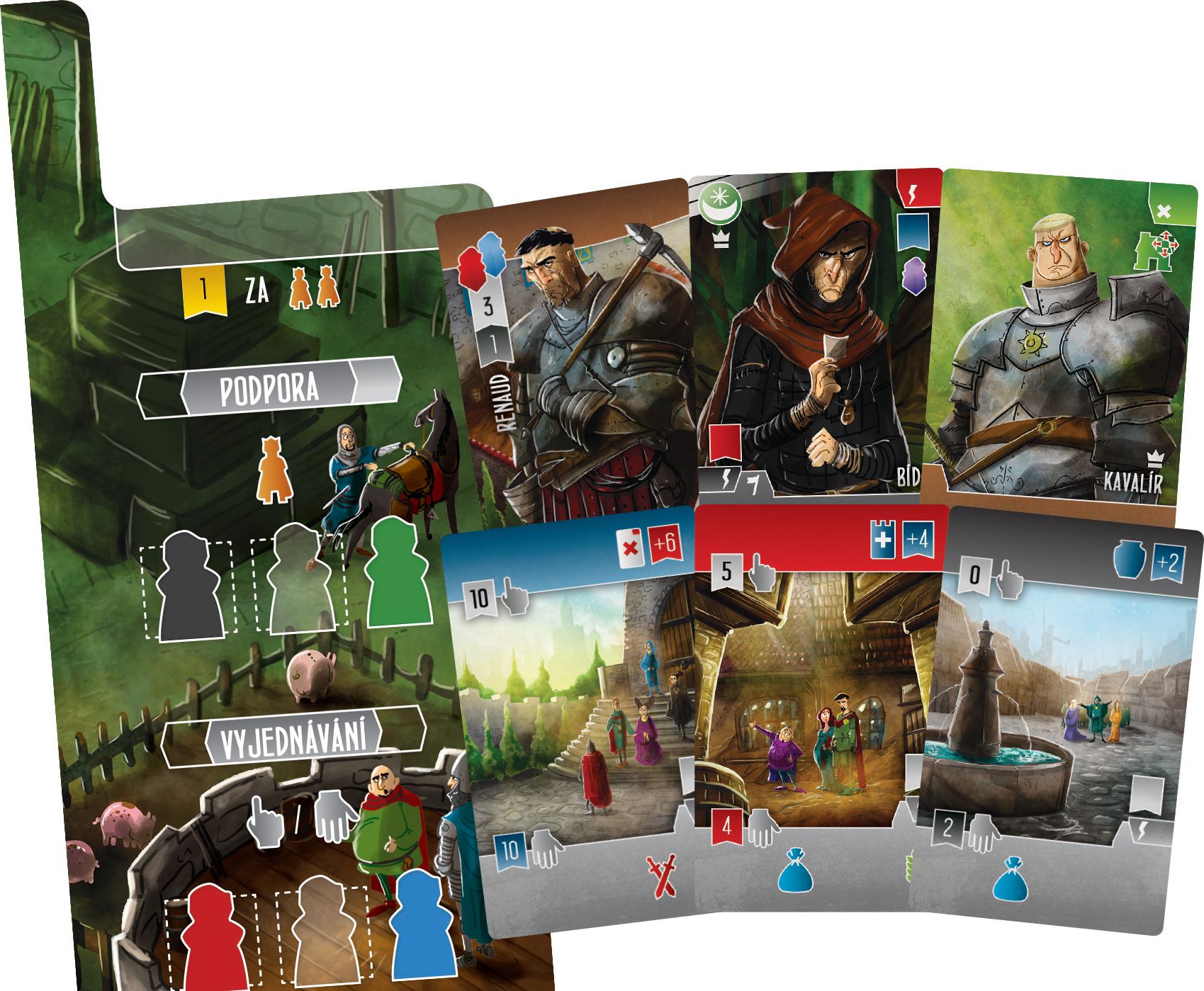 TLAMA games Paladinové Západního království: Sídla šlechticů - obrázek 2