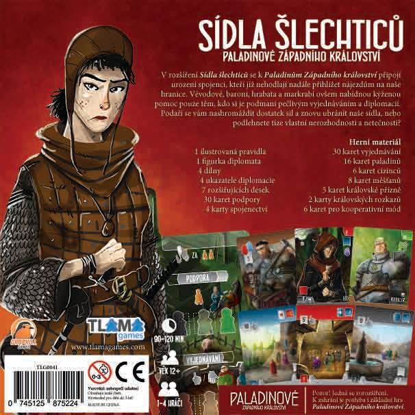 TLAMA games Paladinové Západního království: Sídla šlechticů - obrázek 4
