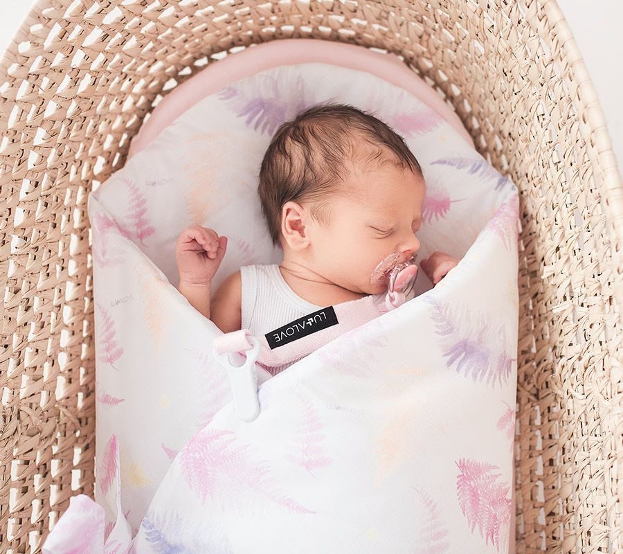 Zavinovačka Lullalove White, Pink 2021 - obrázek 2