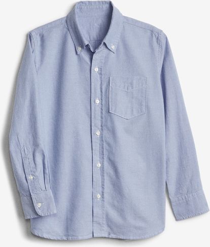 Košile dětská GAP | Modrá | Chlapecké | M - obrázek 1