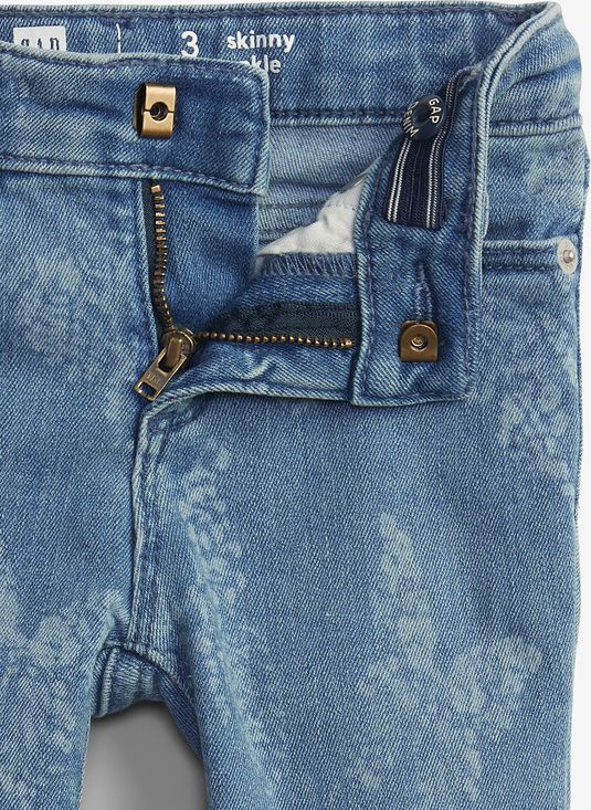 Skinny Jeans dětské GAP | Modrá | Dívčí | 4 roky - obrázek 3