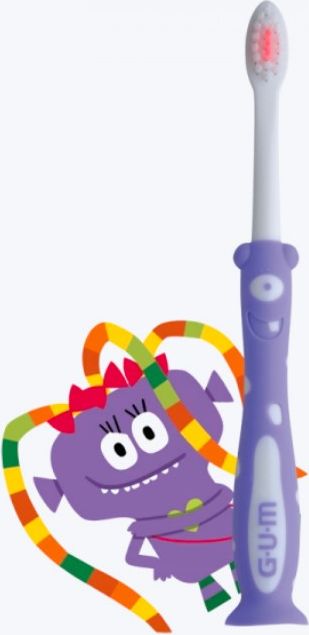 GUM Kids dětský zubní kartáček pro předškoláky 3-6 let - obrázek 1