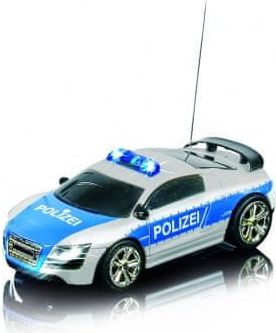 Carson Modelsport NANO RACER Policie, 1:60, LED, zvukový modul, 4 kužely, 100% RTR - obrázek 1