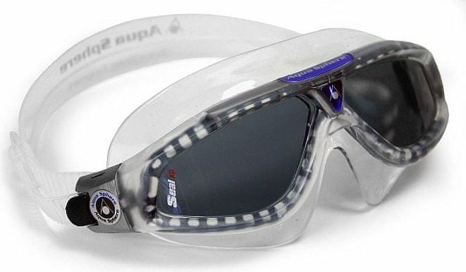 Aqua Sphere Plavecké brýle SEAL XP junior kouřová skla stříbrná - obrázek 1