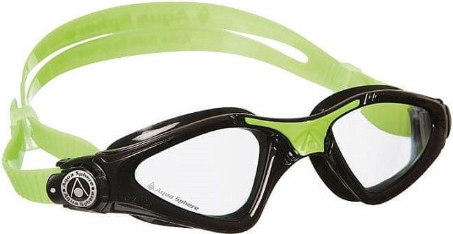 Aqua Sphere Dětské plavecké brýle KAYENNE Junior New - čirý zorník zelená/černá - obrázek 1