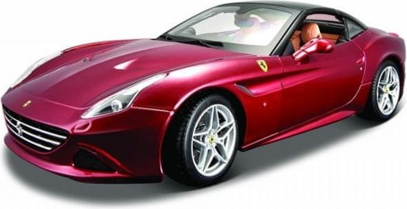 BBurago 1:18 Ferrari Signature series California (Closed Top) Metallic Red - obrázek 1