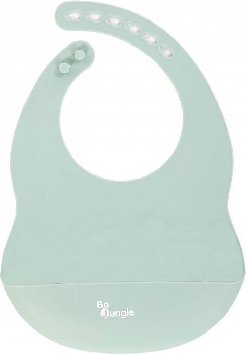 Silikonový bryndák Bo Jungle Pastel Blue 2021 - obrázek 2
