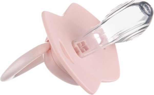 Canpol Babies 2 ks symetrických silikonových dudlíků, 0-6m, Bonjour Paris, růžová/šedá - obrázek 4