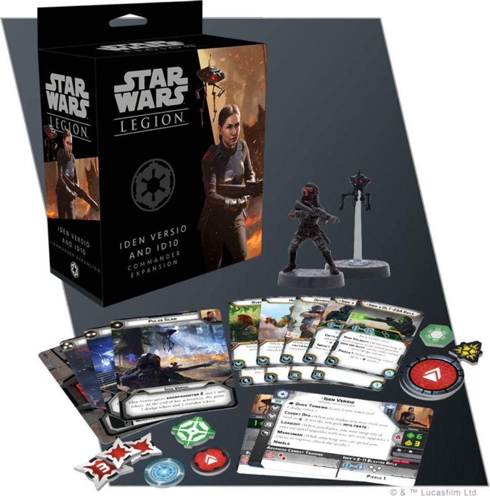 FFG Star Wars: Legion - Iden Versio and Dio Commander Expansion - obrázek 2