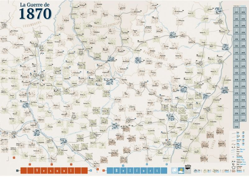 GMT Games La Guerre de 1870 - obrázek 2