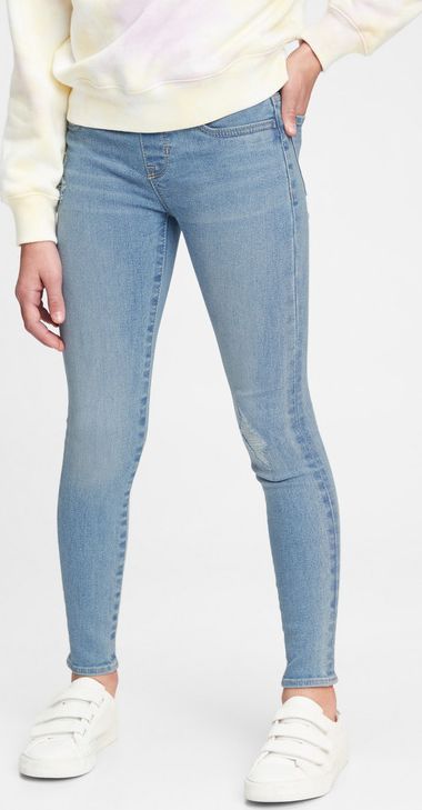 Jeans dětské GAP | Modrá | Dívčí | 5 let - obrázek 4