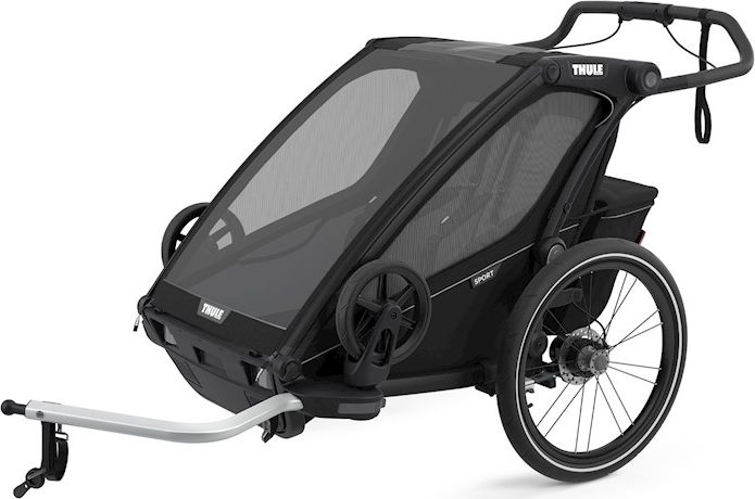THULE Vozík za kolo Chariot Sport 2 Midnight Black - obrázek 1
