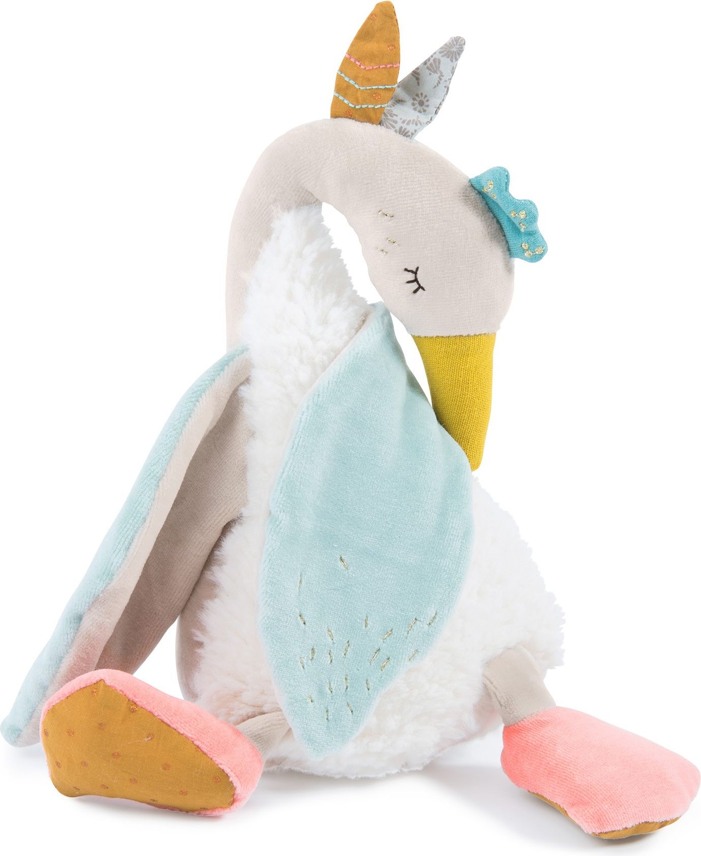 Moulin Roty hrající plyšová husa Olga - obrázek 2