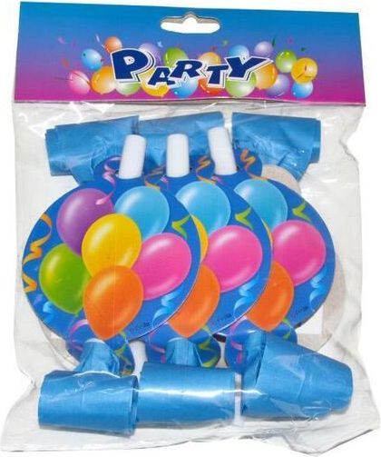Wiky Wiky Párty frkačky s terčíkem balonky 6ks - obrázek 1
