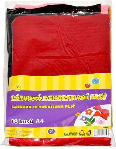 Wiky Wiky Látková dekorativní plsť A4 - obrázek 1