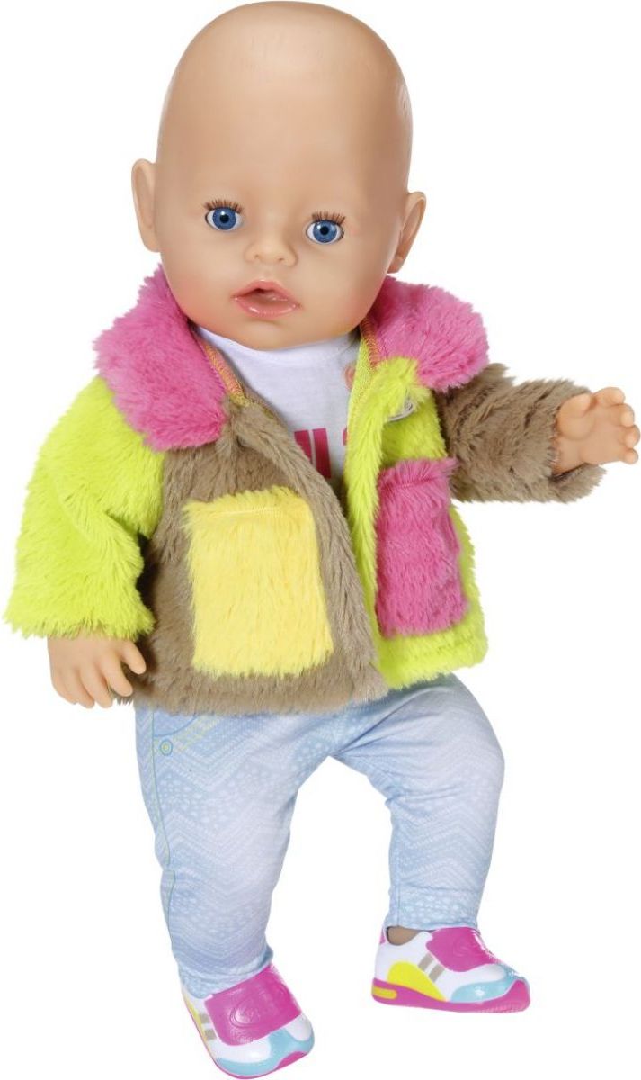 Baby Born Souprava s barevným kabátem Deluxe 43 cm - obrázek 2