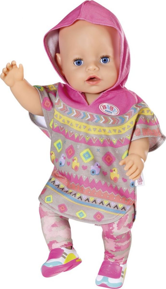 Baby Born Souprava s pončem Deluxe 43 cm - obrázek 2