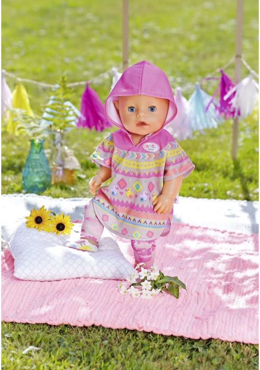 Baby Born Souprava s pončem Deluxe 43 cm - obrázek 4