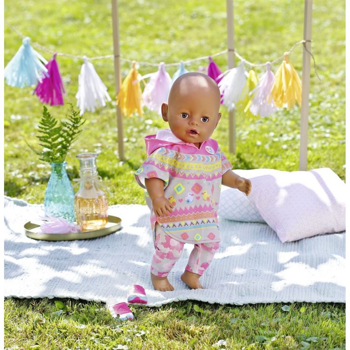 Baby Born Souprava s pončem Deluxe 43 cm - obrázek 5