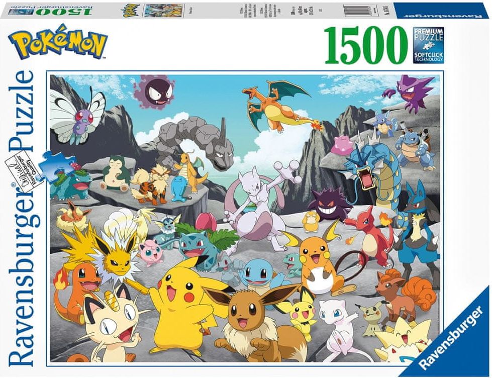 Ravensburger Puzzle 167845 Pokémon 1500 dílků - obrázek 1