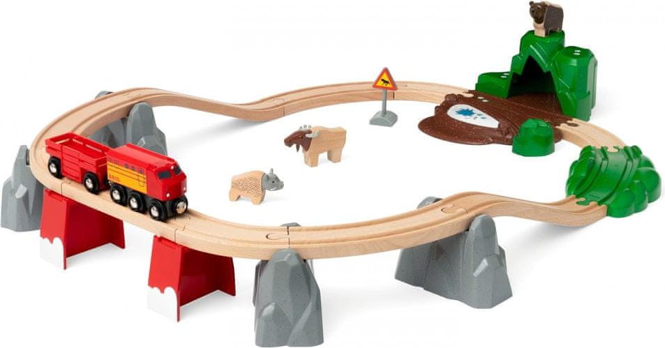 Brio WORLD 33988 Sada severských lesních zvířat - obrázek 1