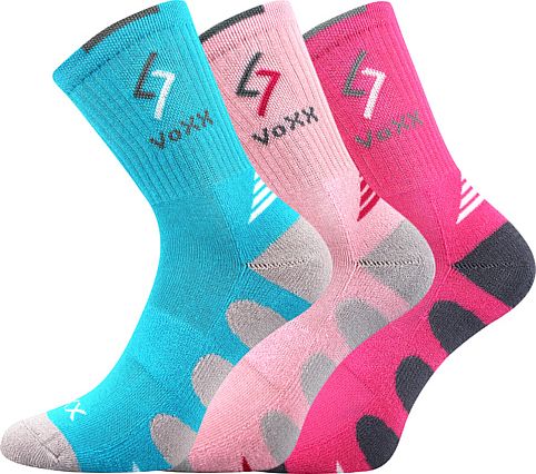 Voxx TRONIC dětské sportovní ponožky Barva: tyrkysová, velikost: 20-24 EU - obrázek 2
