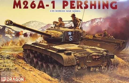 DRAGON Model Kit tank 6801 - M26A-1 Pershing (1:35) - obrázek 1
