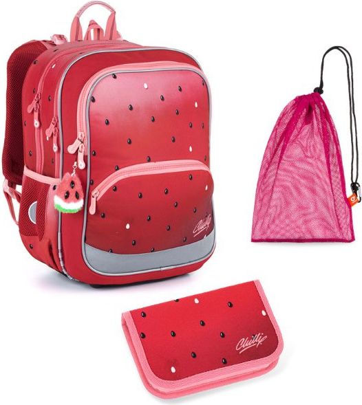 Školní batoh 3 dílný set BAZI 21003 G Medium Topgal - obrázek 1