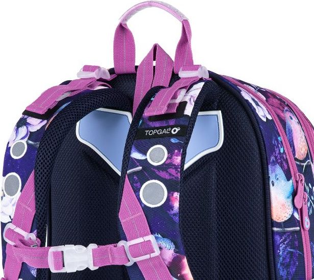 Školní batoh 4 dílný set ptáček ELLY 21004 G Large Topgal - obrázek 7