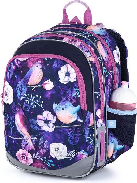 Školní batoh 4 dílný set ptáček ELLY 21004 G Large Topgal - obrázek 10