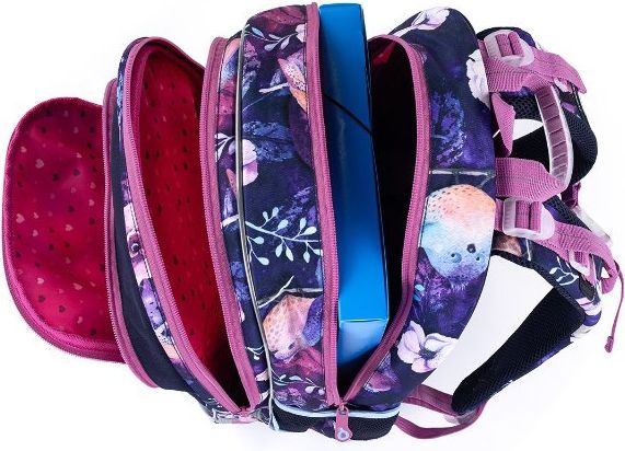 Školní batoh 4 dílný set ptáček ELLY 21004 G Large Topgal - obrázek 11