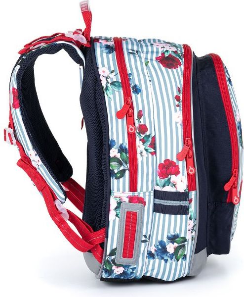 Školní batoh 2 dílný set květy MIRA 21008 G Small Topgal - obrázek 3