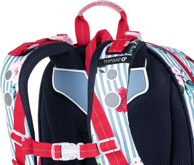 Školní batoh 3 dílný set květy MIRA 21008 G Medium Topgal - obrázek 7