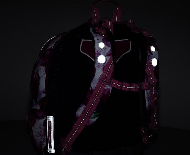 Školní batoh 3 dílný set květy CODA 21009 G Medium Topgal - obrázek 14